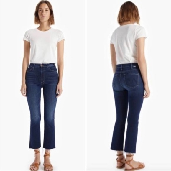 MOTHER The Hustler Ankle Fray Jeans Size 27 NWT - Picture 1 of 12